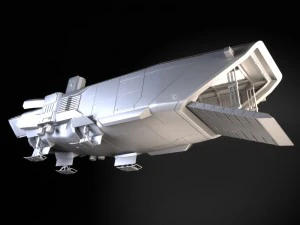 Star Wars Transporter - Atmospheric Assault Lander 3D Model