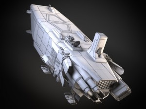 Star Wars Transporter - Atmospheric Assault Lander 3D Model