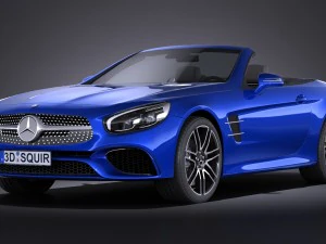 Mercedes-Benz SL 2017 Modello 3D