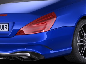 Mercedes-Benz SL 2017 3D Модель