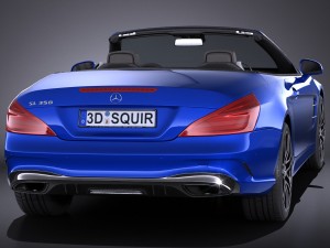 Mercedes-Benz SL 2017 3D Модель