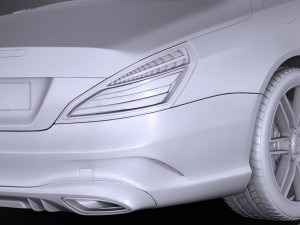 Mercedes-Benz SL 2017 3D Модель