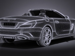 Mercedes-Benz SL 2017 3D Модель