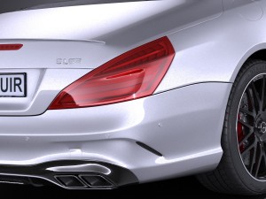Mercedes-Benz SL 63 AMG 2017 3D 模型