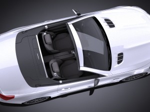Mercedes-Benz SL 63 AMG 2017 3D 模型