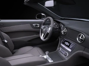 Mercedes-Benz SL 63 AMG 2017 3D Model