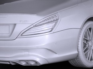 Mercedes-Benz SL 63 AMG 2017 3D 模型