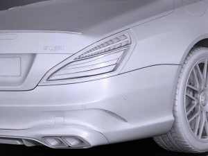 Mercedes-Benz SL 63 AMG 2017 3D Model
