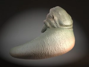 Star Wars Jabba the Hutt 3D Model