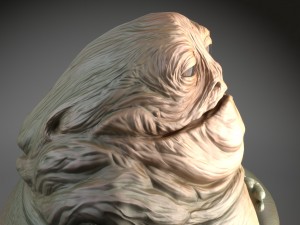 Star Wars Jabba the Hutt 3D Модель