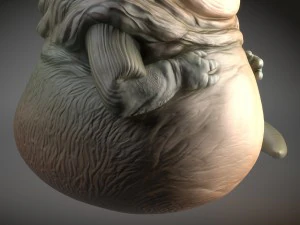 Star Wars Jabba the Hutt 3D Model