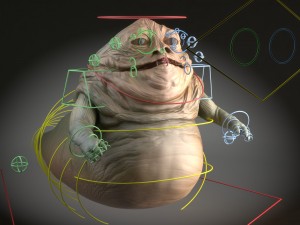 Star Wars Jabba the Hutt 3D Модель