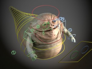 Star Wars Jabba the Hutt 3D Модель
