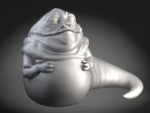 Star Wars Jabba the Hutt 3D Model