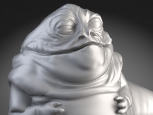 Star Wars Jabba the Hutt 3D Модель