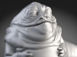 Star Wars Jabba the Hutt 3D Model