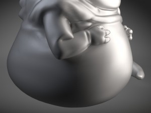 Star Wars Jabba the Hutt 3D Модель