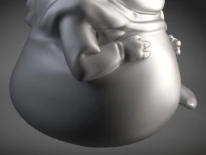 Star Wars Jabba the Hutt 3D Model