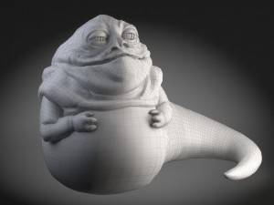 Star Wars Jabba the Hutt 3D Модель