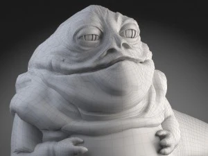 Star Wars Jabba the Hutt 3D Model
