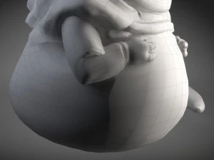 Star Wars Jabba the Hutt 3D Model