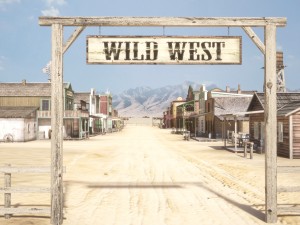 Western Town 3D Model