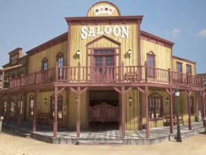 Western Town 3D मॉडल