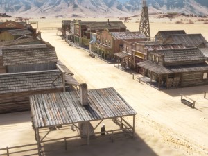 Western Town 3D मॉडल