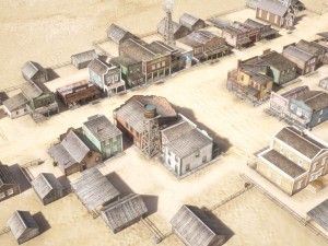 Western Town 3D मॉडल