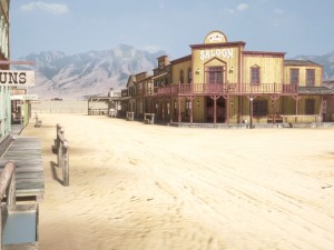 Western Town 3D मॉडल