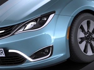 Chrysler Pacifica 2017 3Dモデル