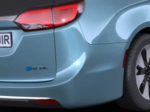 Chrysler Pacifica 2017 3D Model