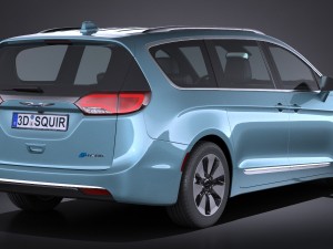 Chrysler Pacifica 2017 3Dモデル