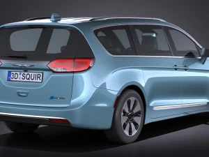 Chrysler Pacifica 2017 3D Model