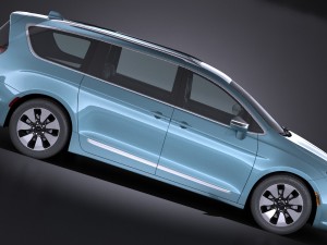 Chrysler Pacifica 2017 3Dモデル