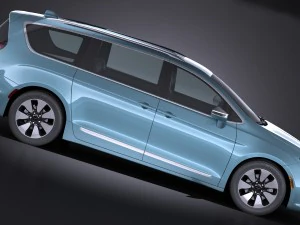 Chrysler Pacifica 2017 3D Model