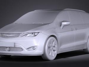 Chrysler Pacifica 2017 3Dモデル
