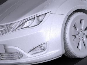 Chrysler Pacifica 2017 3Dモデル