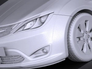 Chrysler Pacifica 2017 3D Model