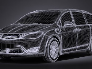 Chrysler Pacifica 2017 3Dモデル