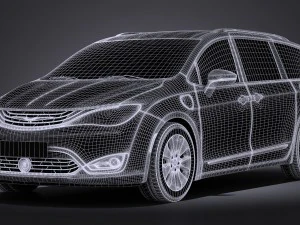 Chrysler Pacifica 2017 3D Model