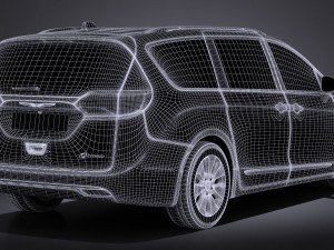 Chrysler Pacifica 2017 3Dモデル