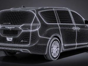 Chrysler Pacifica 2017 3D Model