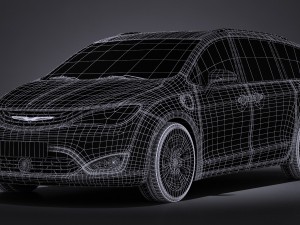 Chrysler Pacifica 2017 3Dモデル