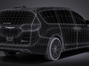 Chrysler Pacifica 2017 3D Model