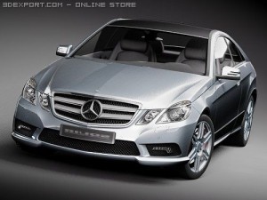 Mercedes-Benz E Coupe 2010 3Dモデル