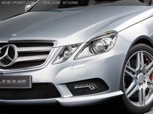 Mercedes-Benz E Coupe 2010 3Dモデル