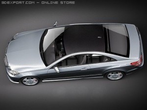 Mercedes-Benz E Coupe 2010 3Dモデル