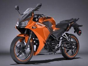 Honda CBR 300 R 2016 3D Model
