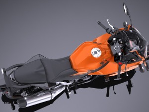 Honda CBR 300 R 2016 3D Модель